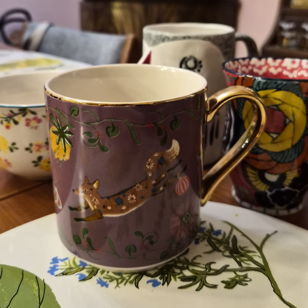 Anthropologie Mug Set Of 4